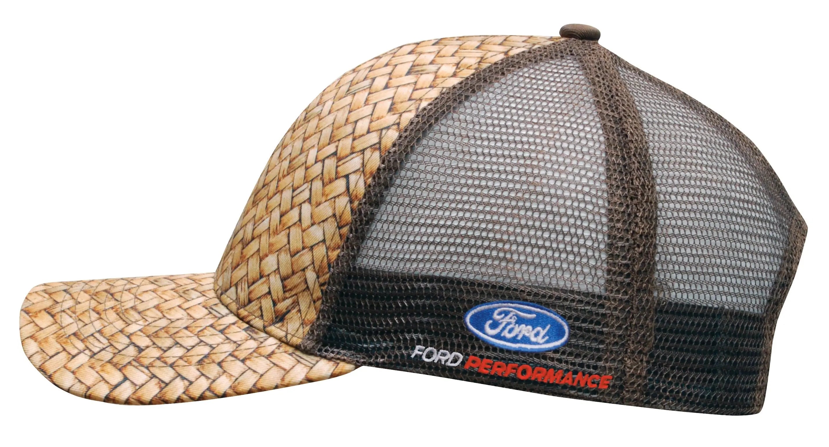 Headwear Poly Twill Cane Print Mesh Back Cap X12 - 3999 Headwear Professionals